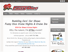 Tablet Screenshot of carshowscruisenights.com